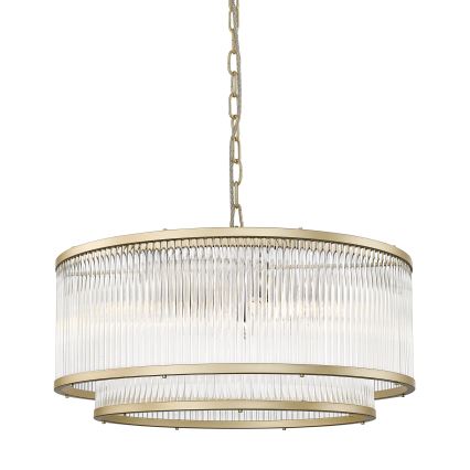 Brilagi - Kronleuchter mit Kette RAMOS 6xE14/60W/230V goldfarben