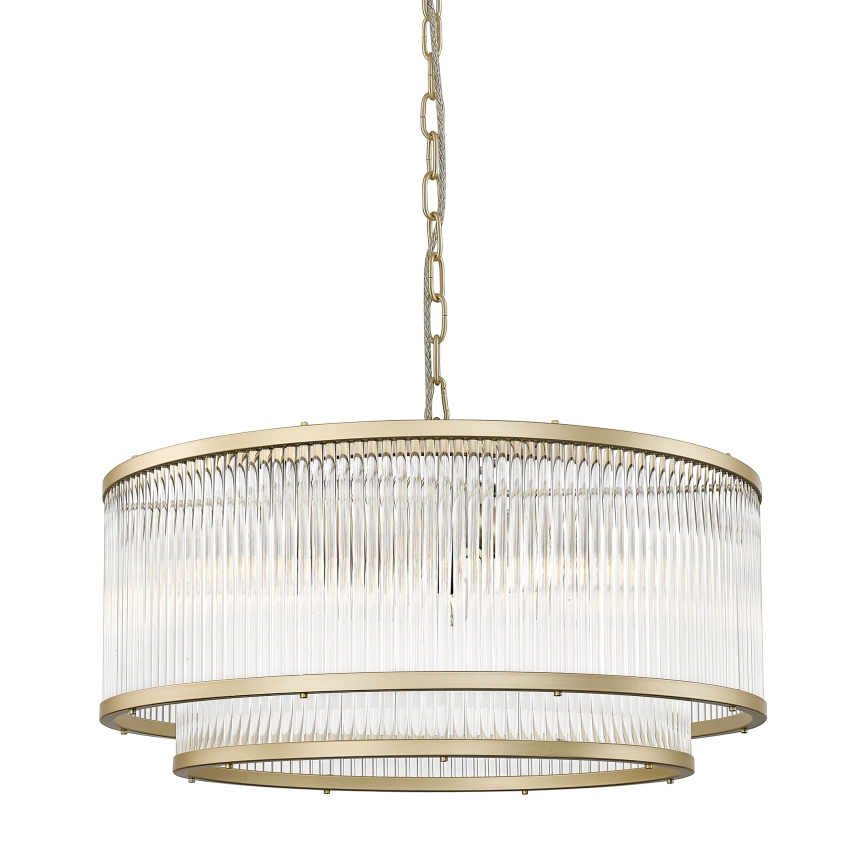 Brilagi - Kronleuchter mit Kette RAMOS 6xE14/60W/230V goldfarben