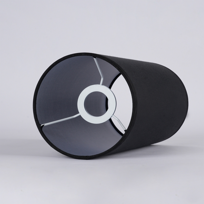 Brilagi - Lampenschirm für Tischlampe TABLON E27 Ø 14 cm schwarz