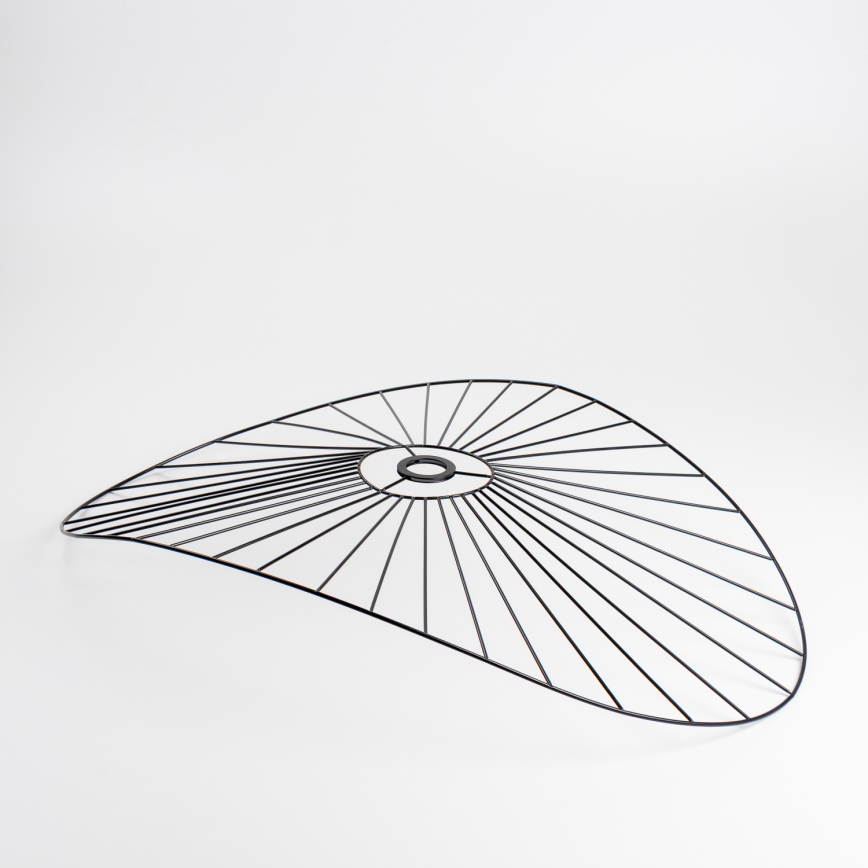 Brilagi - LED-Anbau-Deckenleuchte CERIA WIRE 1xE27/40W/230V 60x80 cm schwarz/Eiche