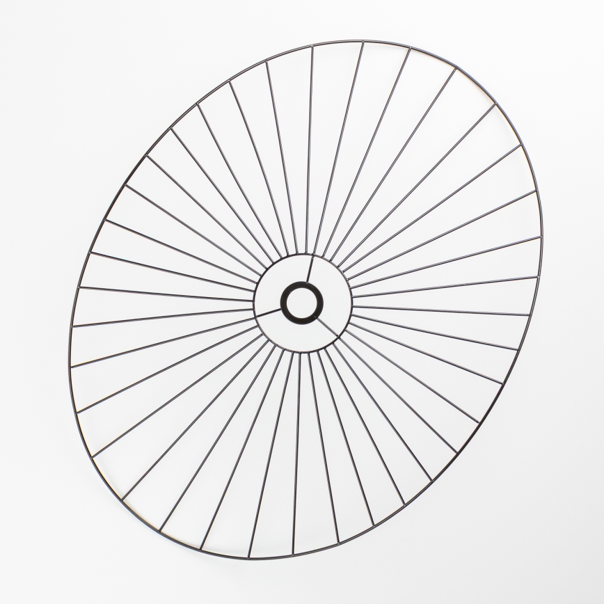 Brilagi - LED-Anbau-Deckenleuchte CERIA WIRE 1xE27/40W/230V 60x80 cm schwarz/Eiche