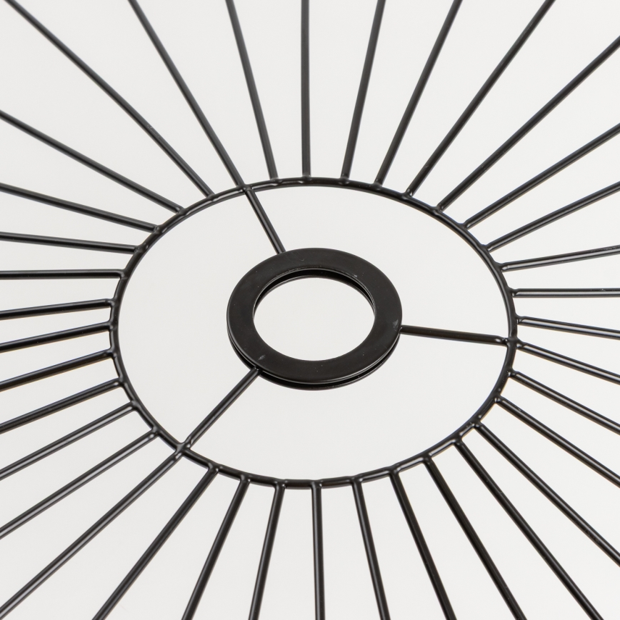 Brilagi - LED-Anbau-Deckenleuchte CERIA WIRE 1xE27/40W/230V 60x80 cm schwarz/Eiche