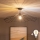 Brilagi - LED-Anbau-Deckenleuchte CERIA WIRE 1xE27/60W/230V Ø 80 cm schwarz