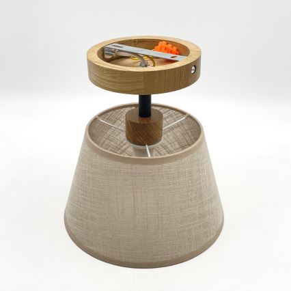 Brilagi - LED  Anbauleuchte ANTHONY 1xE14/60W/230V Eiche/beige