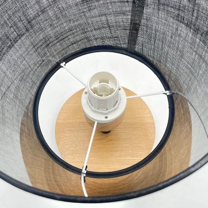 Brilagi - LED  Anbauleuchte ANTHONY 1xE14/60W/230V Eiche/schwarz