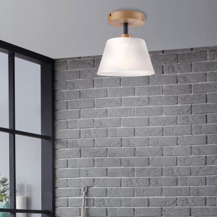 Brilagi - LED  Anbauleuchte ANTHONY 1xE14/60W/230V Eiche/weiß