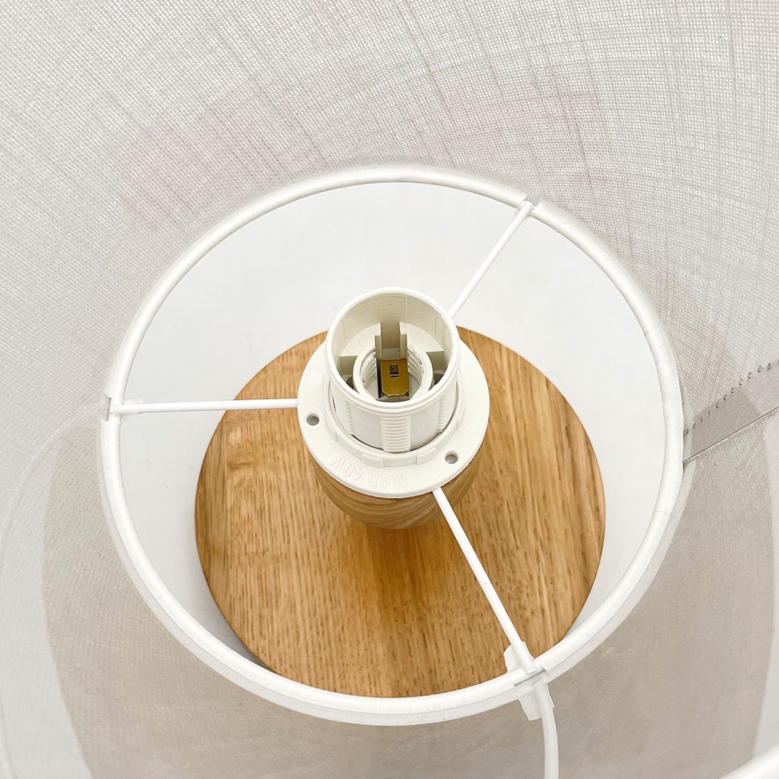 Brilagi - LED  Anbauleuchte ANTHONY 1xE14/60W/230V Eiche/weiß