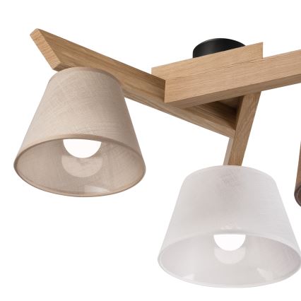 Brilagi - LED  Anbauleuchte ANTHONY 3xE14/40W/230V Eiche