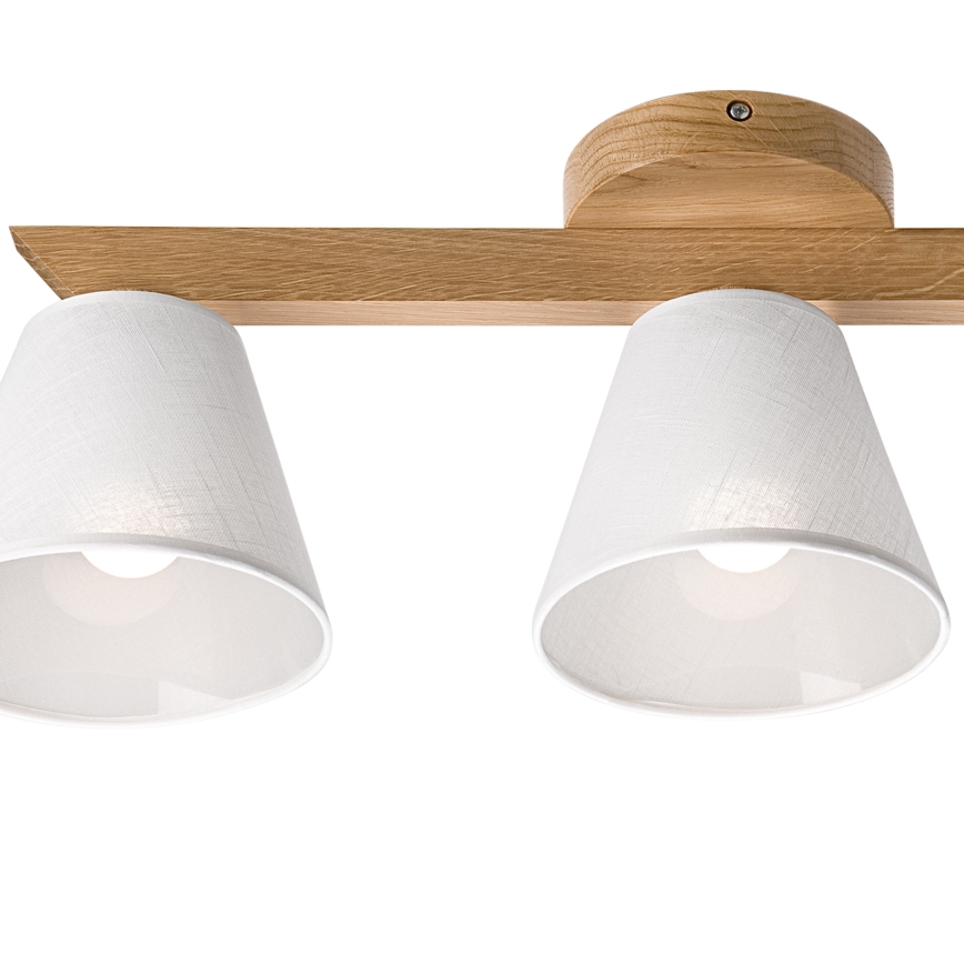 Brilagi - LED  Anbauleuchte ANTHONY 3xE14/40W/230V Eiche/weiß