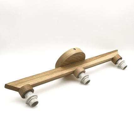 Brilagi - LED  Anbauleuchte ANTHONY 3xE14/40W/230V Eiche/weiß