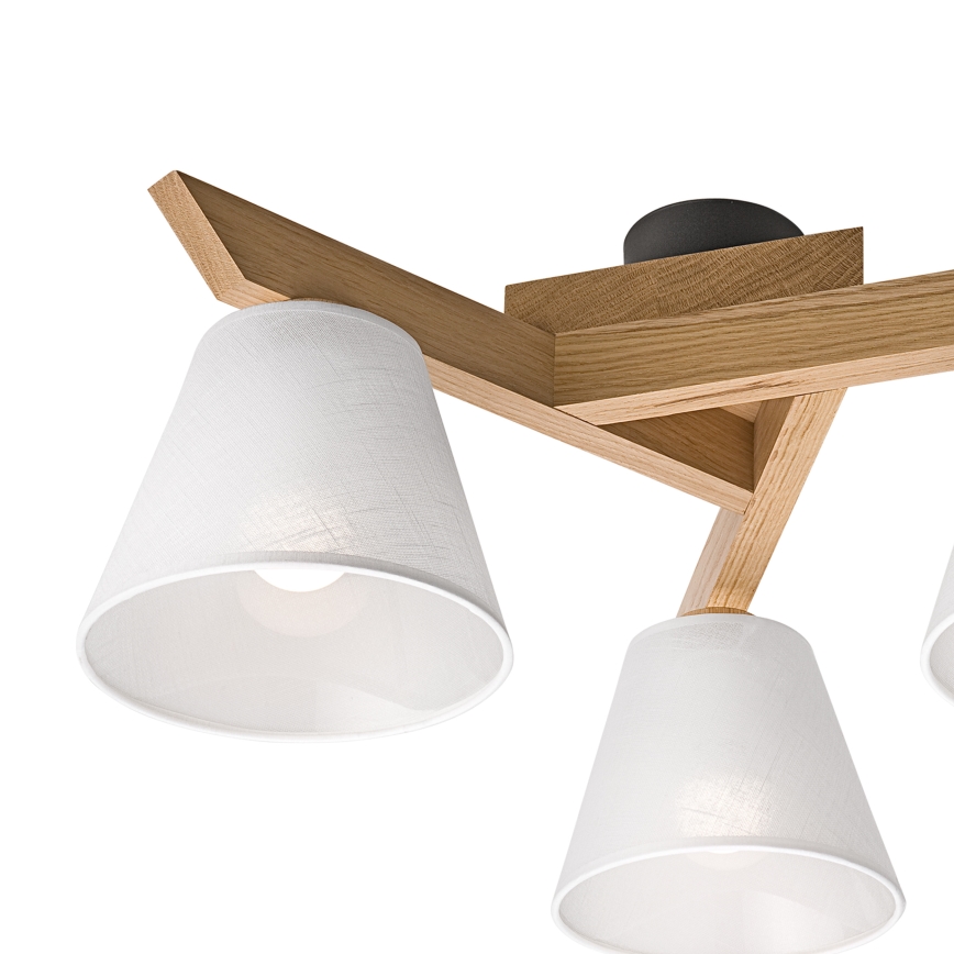 Brilagi - LED  Anbauleuchte ANTHONY 3xE14/40W/230V Eiche/weiß