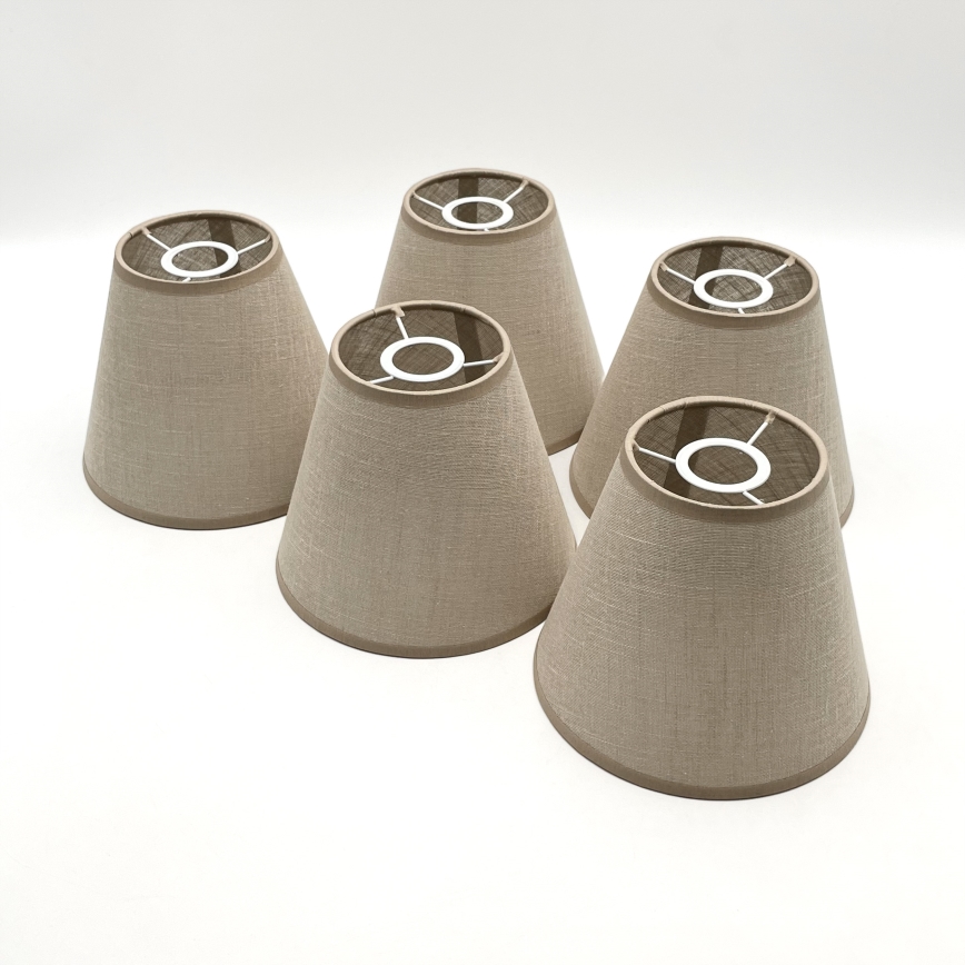 Brilagi - LED  Anbauleuchte ANTHONY 5xE14/40W/230V Eiche/beige