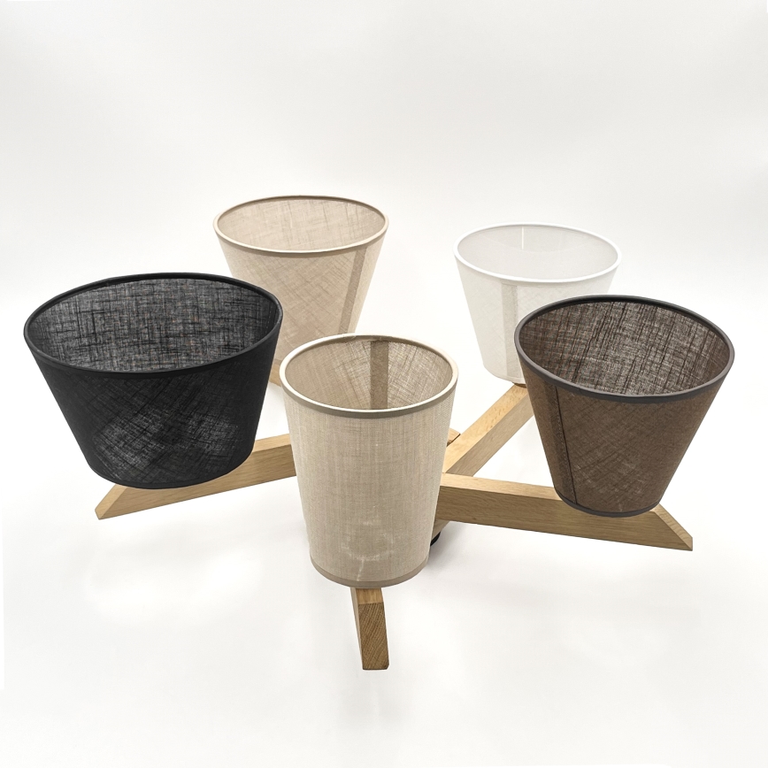 Brilagi - LED  Anbauleuchte ANTHONY 5xE14/40W/230V Eiche