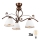 Brilagi - LED-Anbauleuchte ANTICO 3xE27/60W/230V bronzen