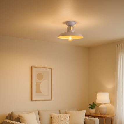 Brilagi - LED Anbauleuchte FLAMENGO 1xE27/60W/230V beige