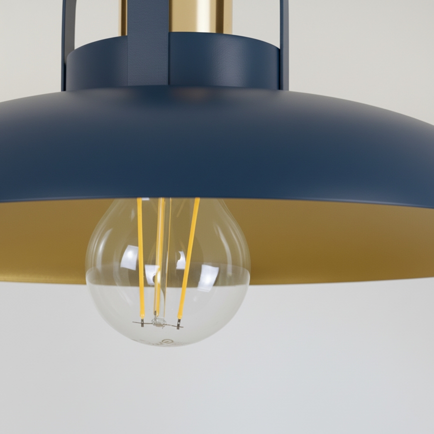 Brilagi - LED Anbauleuchte FLAMENGO 1xE27/60W/230V blau