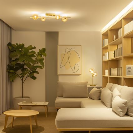 Brilagi - LED-Anbauleuchte MILLA 4xG9/3W/230V golden