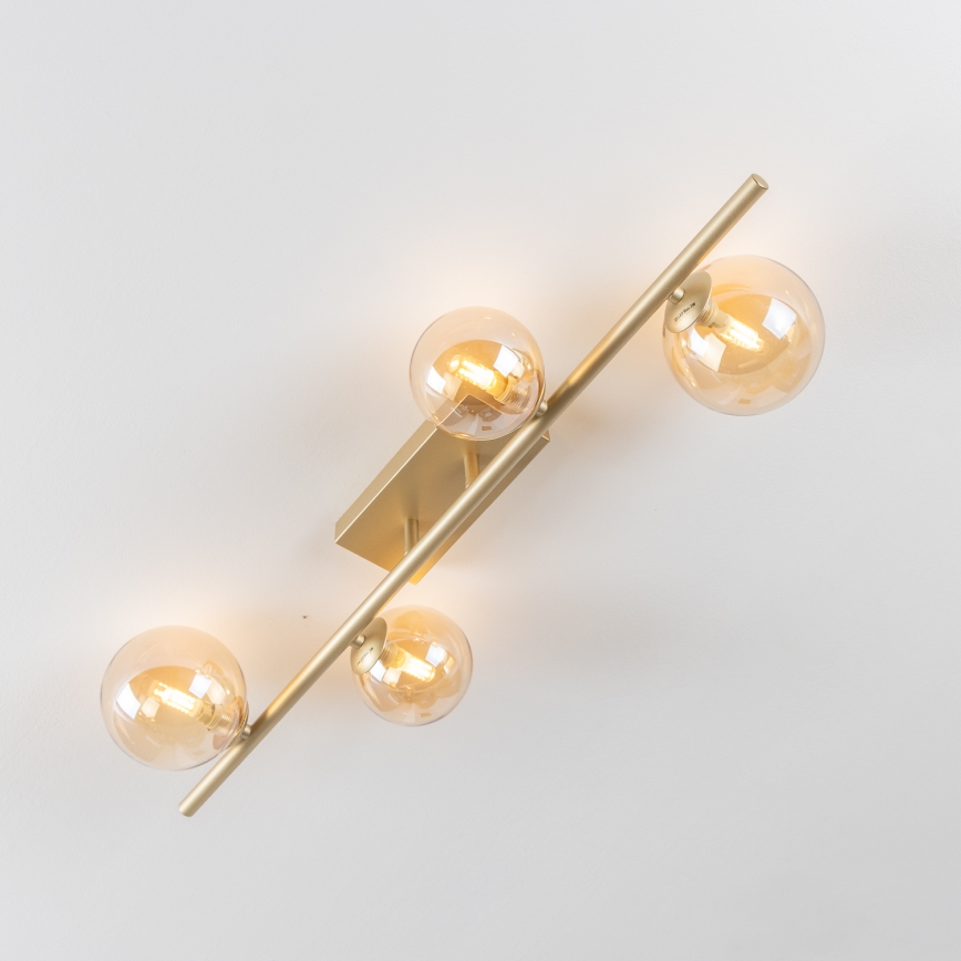 Brilagi - LED-Anbauleuchte MILLA 4xG9/3W/230V golden