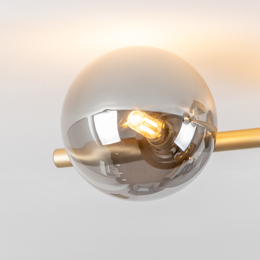 Brilagi - LED-Anbauleuchte MILLA 4xG9/3W/230V golden/rauchig