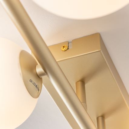 Brilagi - LED-Anbauleuchte MILLA 4xG9/3W/230V golden/weiß