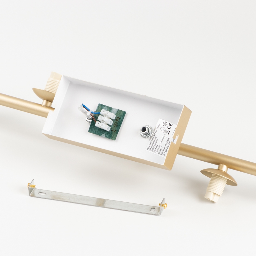 Brilagi - LED-Anbauleuchte MILLA 7xG9/3W/230V golden