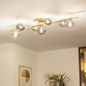 Brilagi - LED-Anbauleuchte MILLA 7xG9/3W/230V golden/rauchig