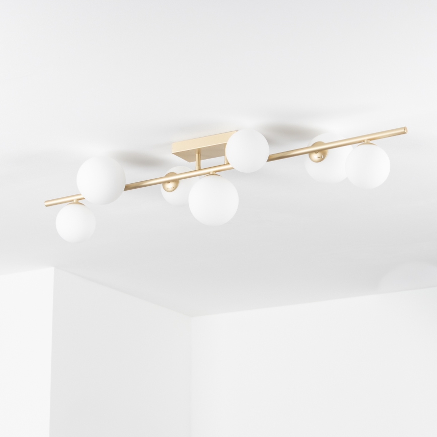 Brilagi - LED-Anbauleuchte MILLA 7xG9/3W/230V golden/weiß