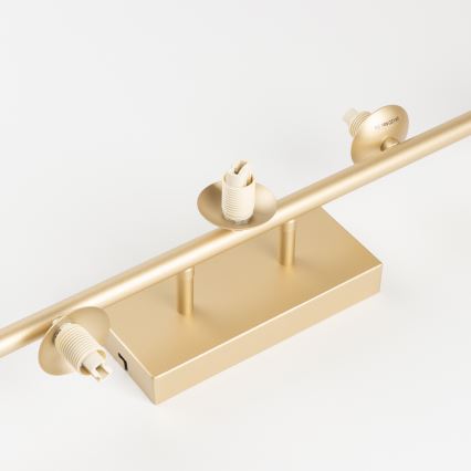 Brilagi - LED-Anbauleuchte MILLA 7xG9/3W/230V golden/weiß