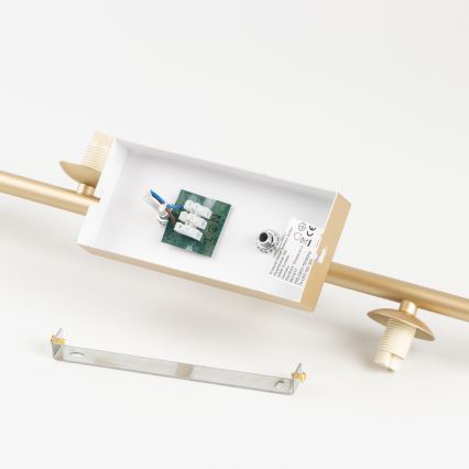 Brilagi - LED-Anbauleuchte MILLA 7xG9/3W/230V golden/weiß