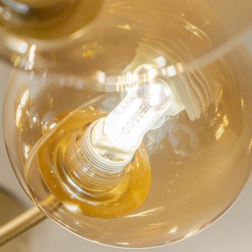 Brilagi - LED-Anbauleuchte MISTEL 15xG9/3W/230V golden