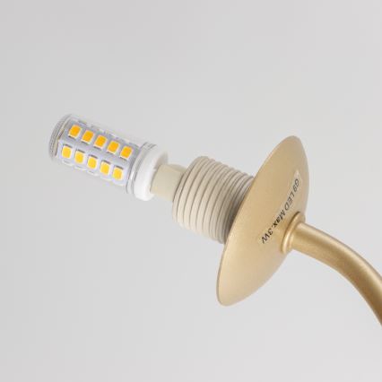 Brilagi - LED-Anbauleuchte MISTEL 15xG9/3W/230V golden