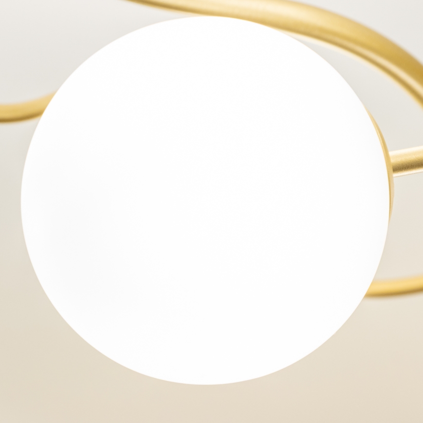 Brilagi - LED-Anbauleuchte MISTEL 15xG9/3W/230V golden/weiß