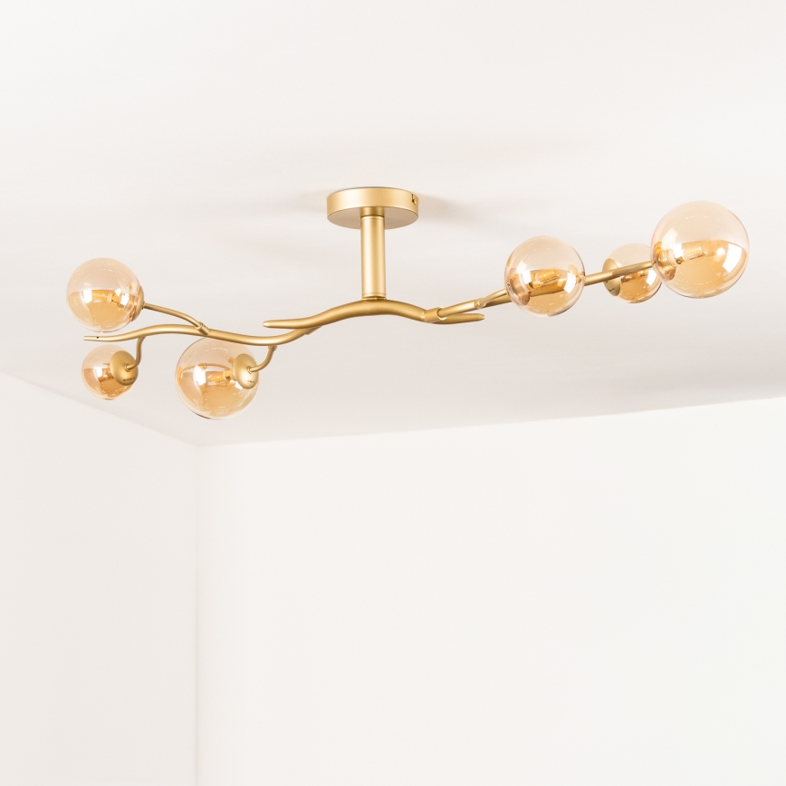 Brilagi - LED-Anbauleuchte MISTEL 6xG9/3W/230V golden