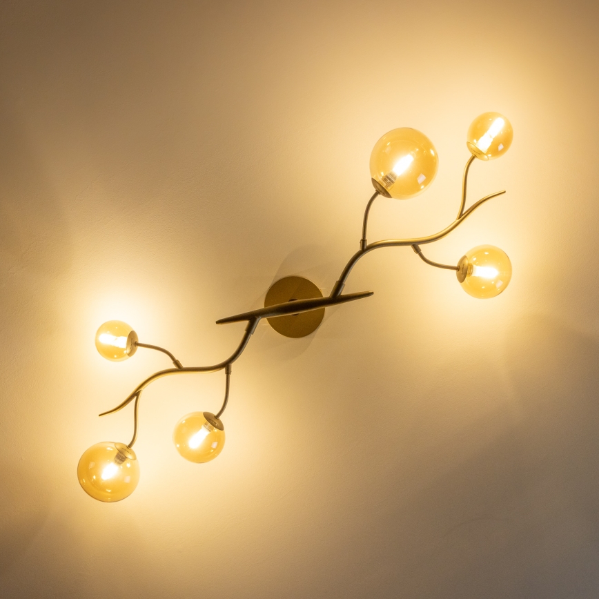 Brilagi - LED-Anbauleuchte MISTEL 6xG9/3W/230V golden