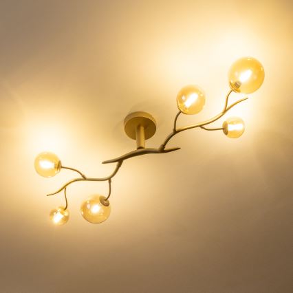 Brilagi - LED-Anbauleuchte MISTEL 6xG9/3W/230V golden