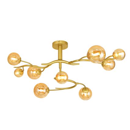 Brilagi - LED-Anbauleuchte MISTEL 9xG9/3W/230V golden