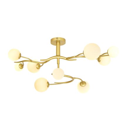 Brilagi - LED-Anbauleuchte MISTEL 9xG9/3W/230V golden/weiß