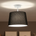 Brilagi - LED-Aufbau-Deckenleuchte CERIA 1xE27/60W/230V Ø 30 cm weiß/schwarz