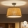 Brilagi - LED-Aufbau-Deckenleuchte CERIA 1xE27/60W/230V Ø 35 cm schwarz/beige