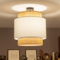 Brilagi - LED-Aufbau-Deckenleuchte CERIA 1xE27/60W/230V Ø 40 cm schwarz/beige/weiß