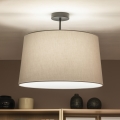 Brilagi - LED-Aufbau-Deckenleuchte CERIA 1xE27/60W/230V Ø 45 cm schwarz/grau