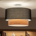 Brilagi - LED-Aufbau-Deckenleuchte CERIA 1xE27/60W/230V Ø 50 cm weiß/schwarz/beige