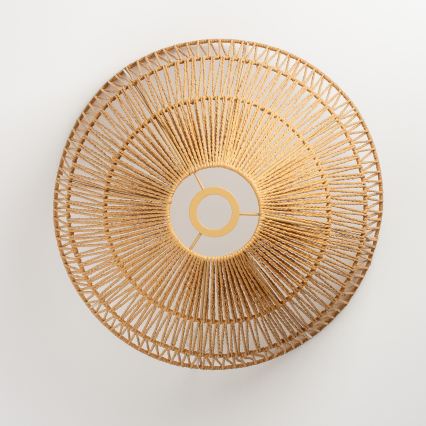 Brilagi - LED-Aufbau-Deckenleuchte CERIA BOHO 1xE27/40W/230V Ø 50 cm Braun/Eiche