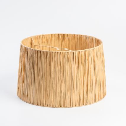 Brilagi - LED-Aufbau-Deckenleuchte CERIA BOHO 1xE27/60W/230V Ø 50 cm schwarz/raffia