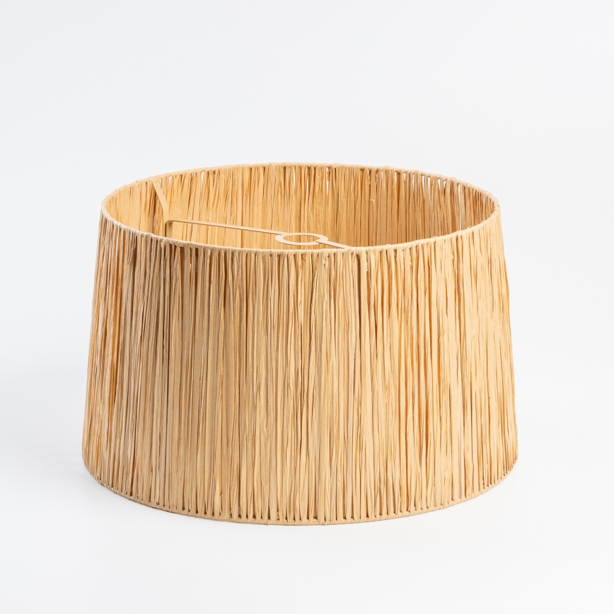Brilagi - LED-Aufbau-Deckenleuchte CERIA BOHO 1xE27/60W/230V Ø 50 cm schwarz/raffia