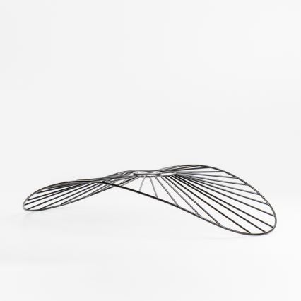 Brilagi - LED-Aufbau-Deckenleuchte CERIA WIRE 1xE27/40W/230V 40x56 cm schwarz/Eiche