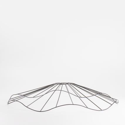 Brilagi - LED Aufbau-Deckenleuchte CERIA WIRE 1xE27/40W/230V Ø 80 cm Schwarz/Eiche