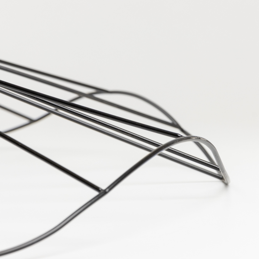 Brilagi - LED Aufbau-Deckenleuchte CERIA WIRE 1xE27/40W/230V Ø 80 cm Schwarz/Eiche