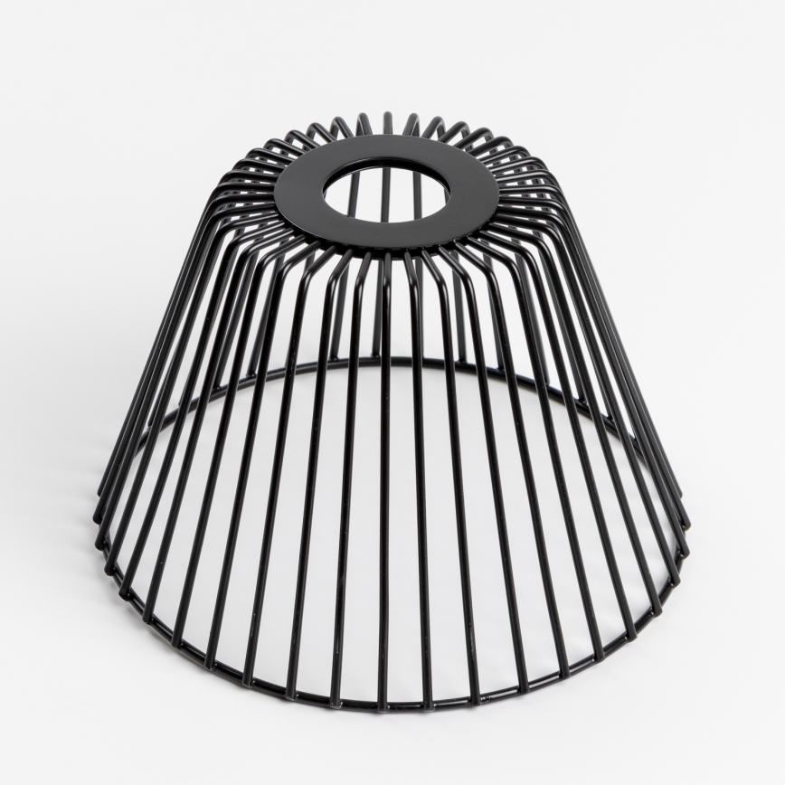 Brilagi - LED Aufbau-Deckenleuchte CERIA WIRE 1xE27/40W/230V Ø 80 cm Schwarz/Eiche