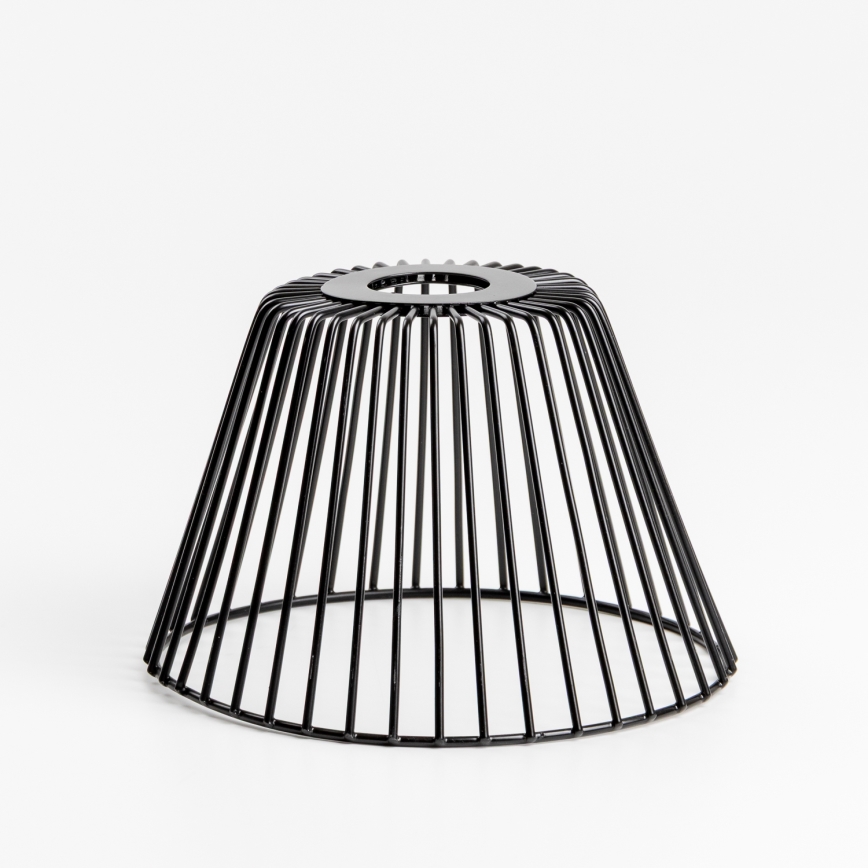 Brilagi - LED Aufbau-Deckenleuchte CERIA WIRE 1xE27/40W/230V Ø 80 cm Schwarz/Eiche